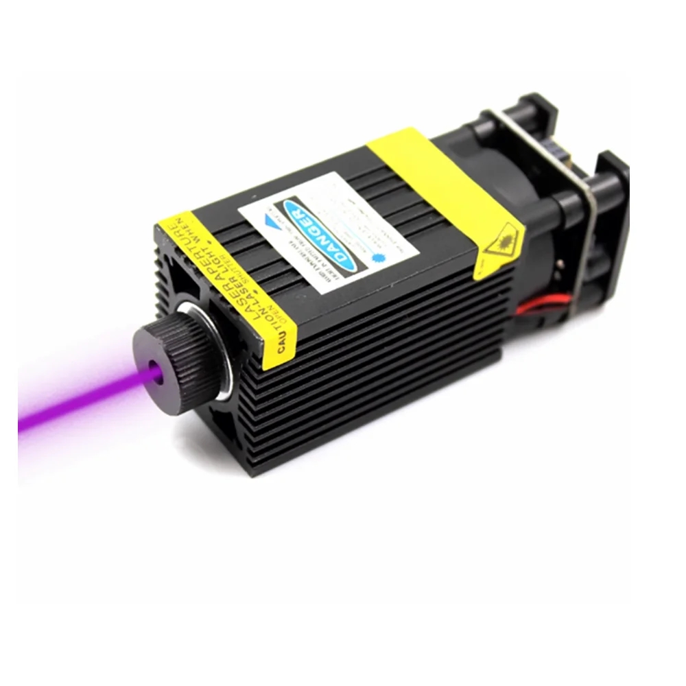 Industrial Laser Module - Adjustable focus 405nm 500mW purple laser
