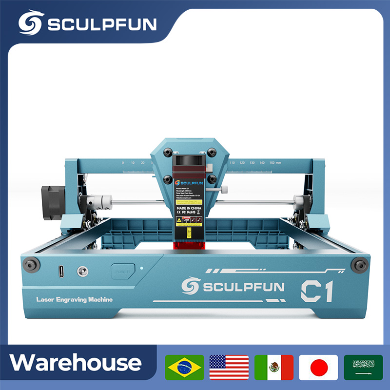 Industrial Handheld Laser - Sculpfun 3W C1 Mini Laser Engraver
