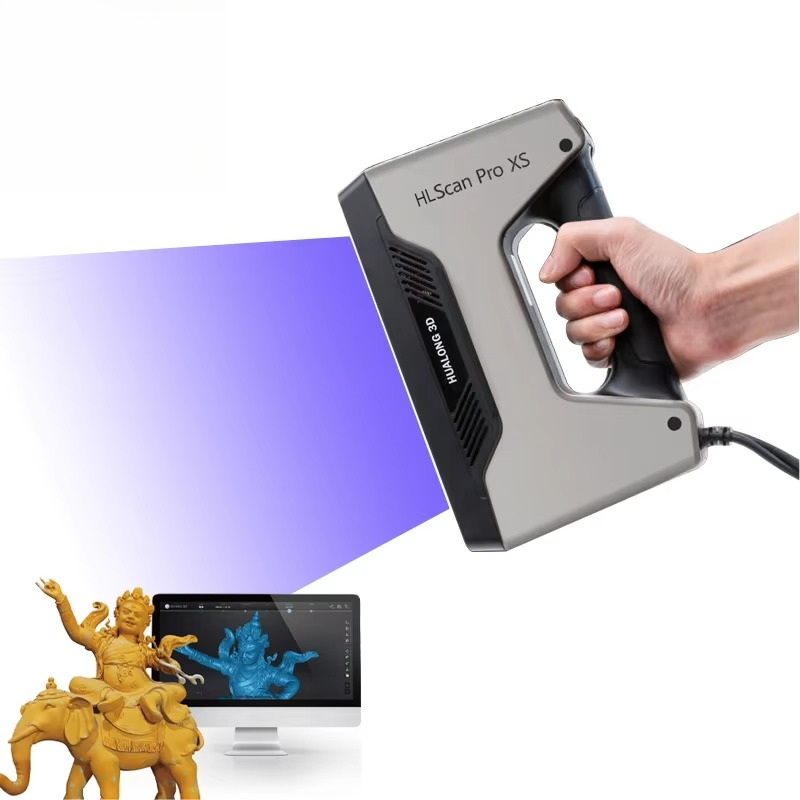 Industrial Handheld Laser Engraver - HUALONG Machinery Handheld Portable Industrial Human
