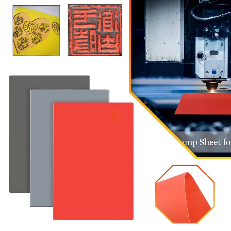Industrial Laser Cutting Machine - A4 Rubber Mat DIY Laser engraving