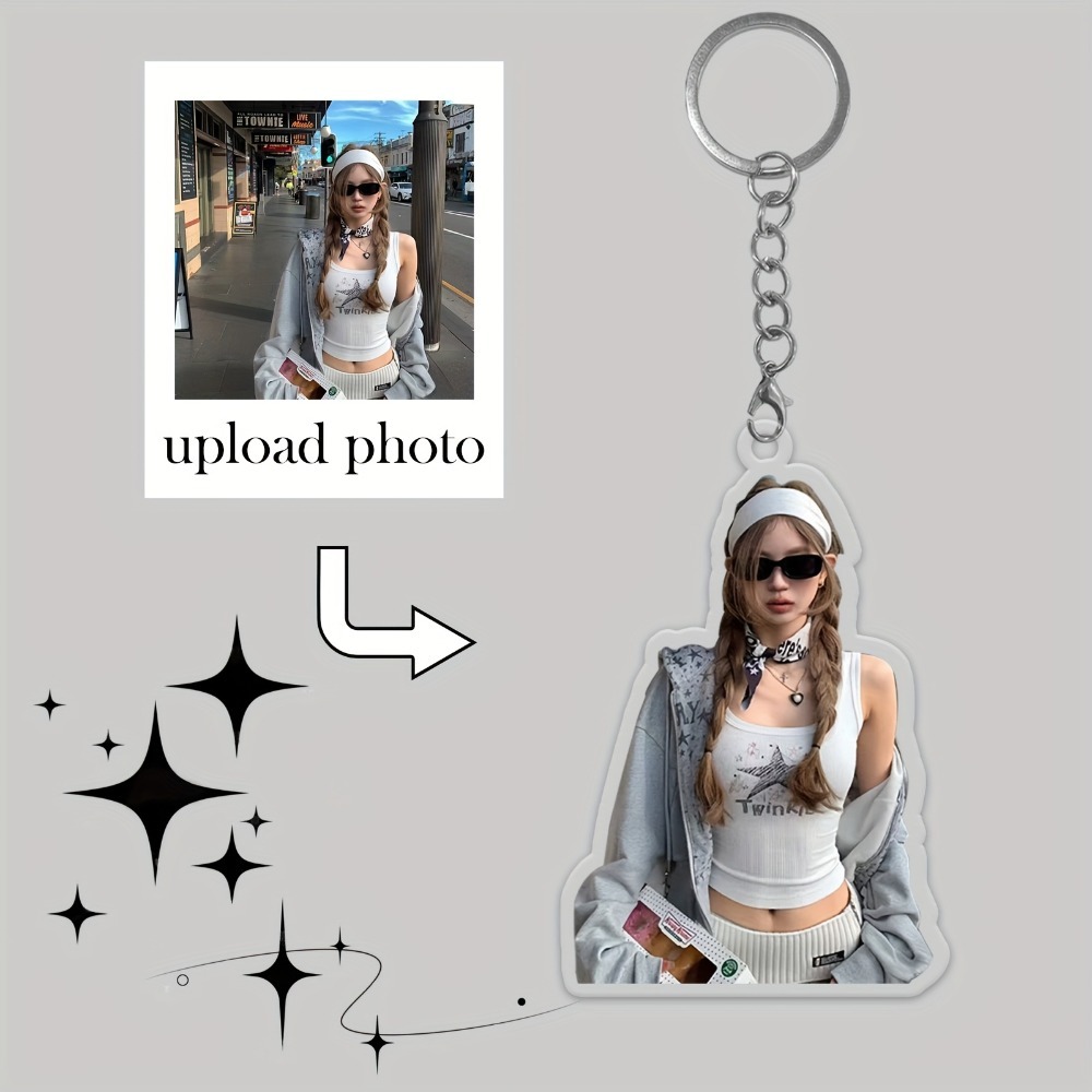 Industrial Laser Marker - Custom acrylic keychains, personalize couple photos