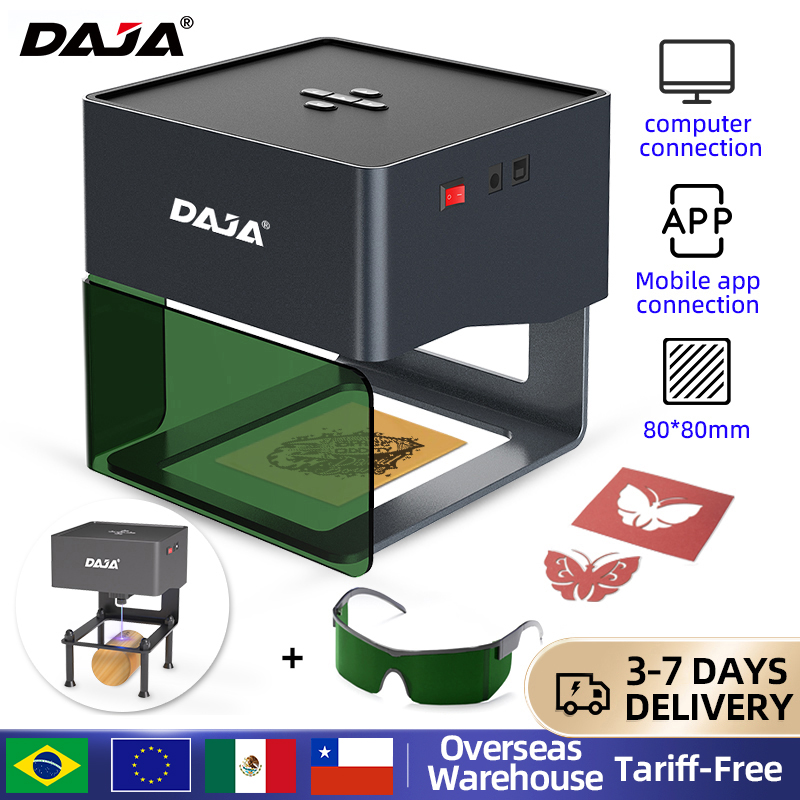 Industrial Handheld Laser Engraver - DAJA DJ6 Mini Portable Laser Engraver
