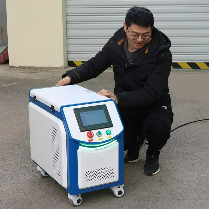 SWT 200W 300W Portable Pulsed  - Industrial Laser Cleaning Equipment review and price