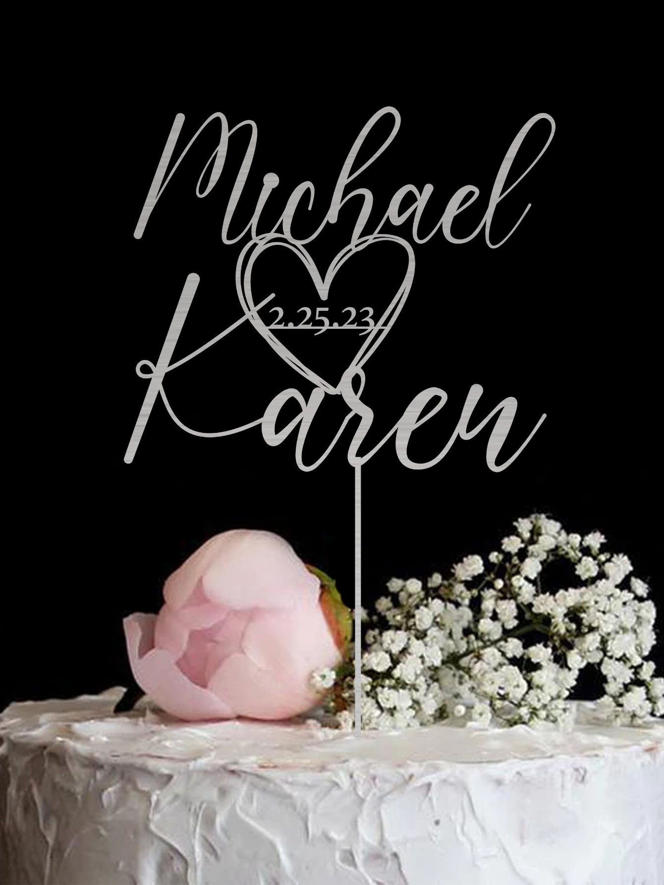 Custom Cake Topper - 1PC Perso - Industrial Laser Marker review and price
