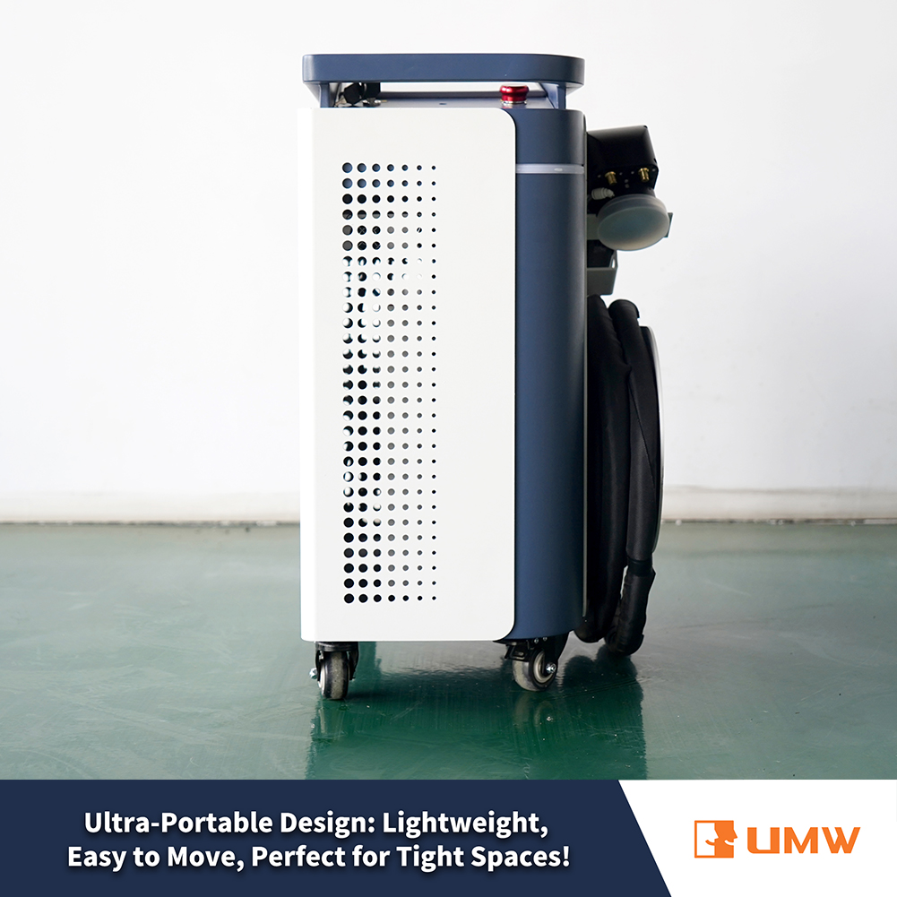 UMW Air-Cooled Pulsed Laser Cl - Industrial Laser Cleaning Equipment review and price