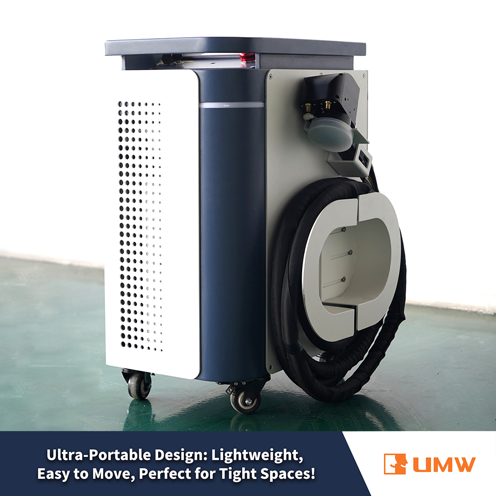 UMW Air-Cooled Pulsed Laser Cl - Industrial Laser Cleaning Equipment review and price