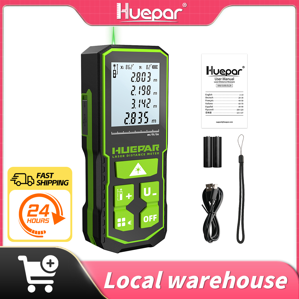 Huepar Laser Rangefinder Digit - Industrial Laser Tape Measure review and price