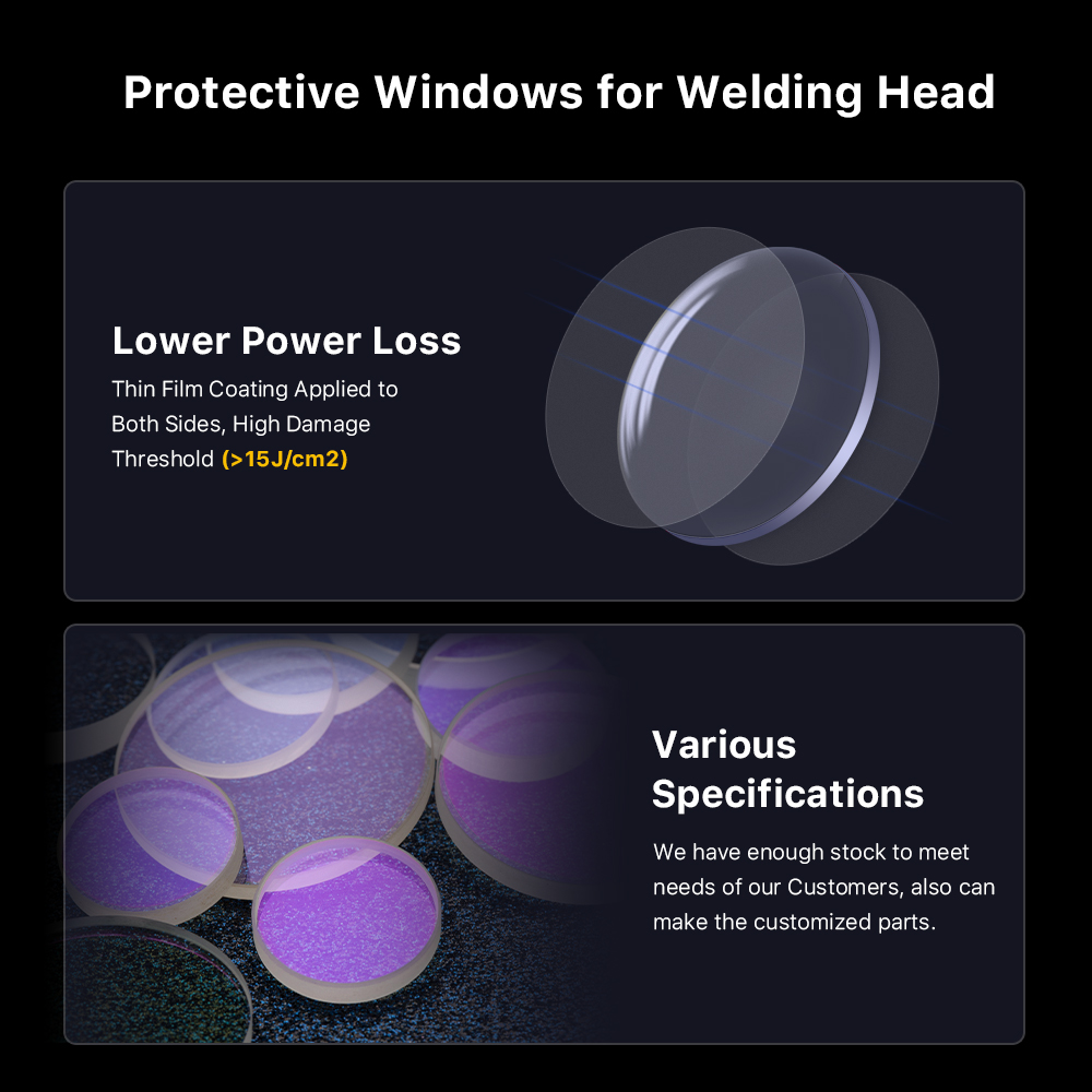 1/10/50/100PCS Fused Silica Pr - Industrial Laser Welder review and price