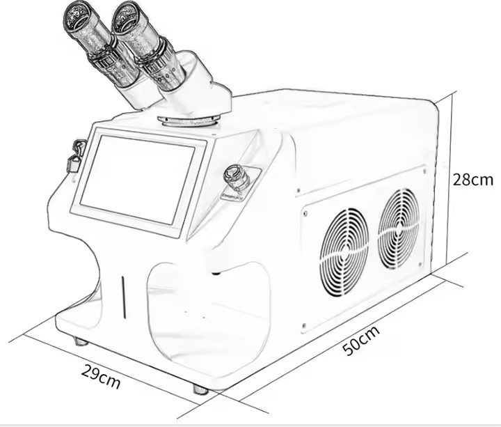 150W Mini Desktop YAG Laser We - Industrial Yag Laser review and price