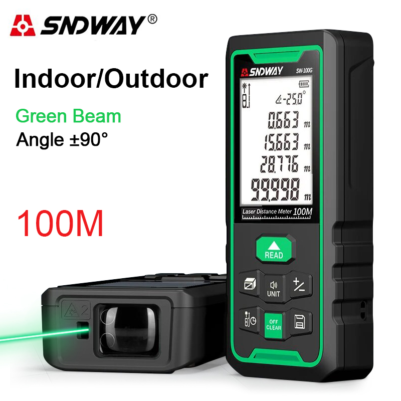 Green Laser Distance Meter Dig - Industrial Laser Tape Measure review and price
