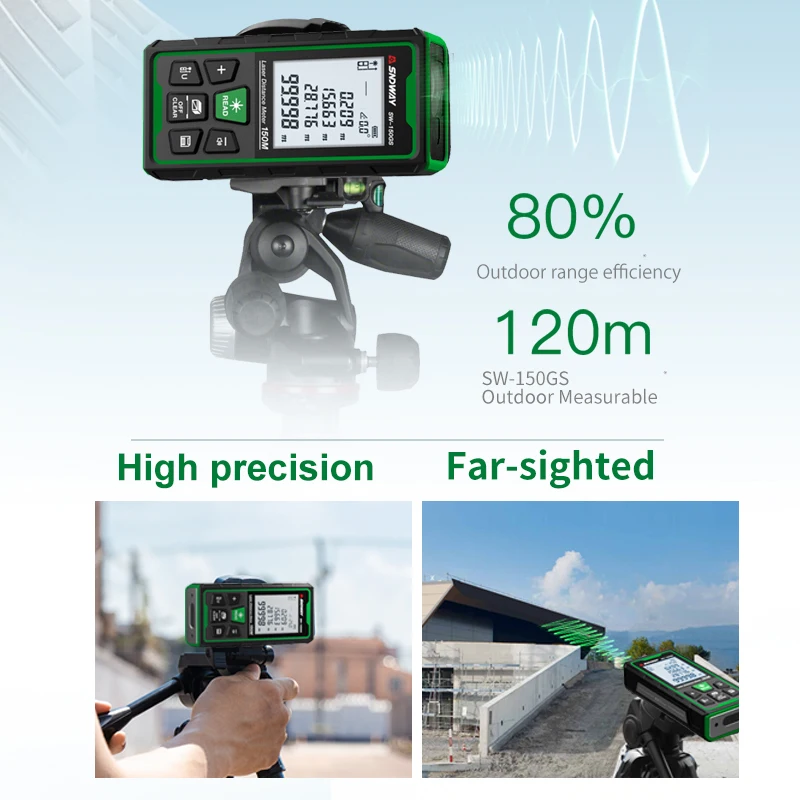 Green Laser Distance Meter Dig - Industrial Laser Tape Measure review and price