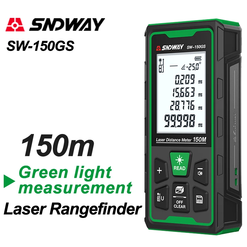 Green Laser Distance Meter Dig - Industrial Laser Tape Measure review and price