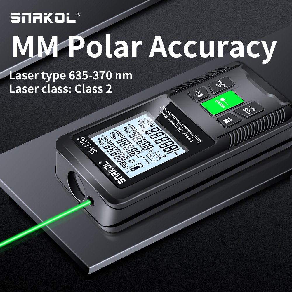 Snakol Laser Distance Meter 40 - Industrial Laser Tape Measure review and price