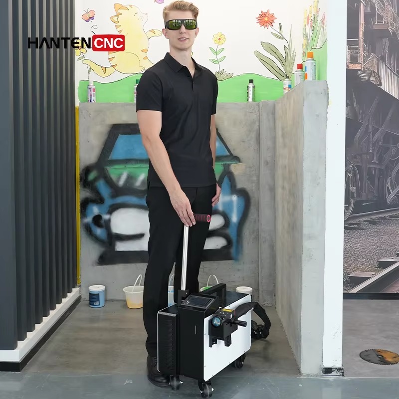 Portable Pulse Fiber 300W Lase - Industrial Laser Cleaning Equipment review and price