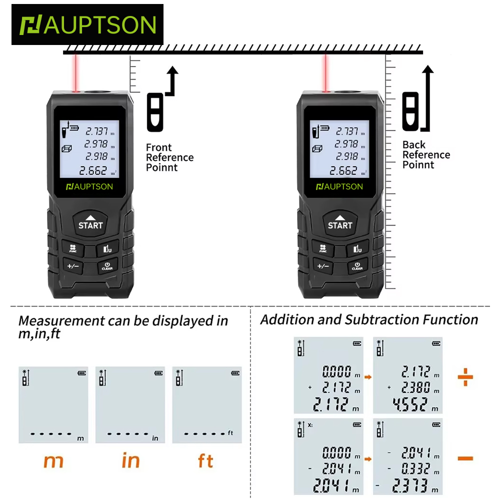 HAUPTSON Laser Rangefinder 70/ - Industrial Laser Tape Measure review and price