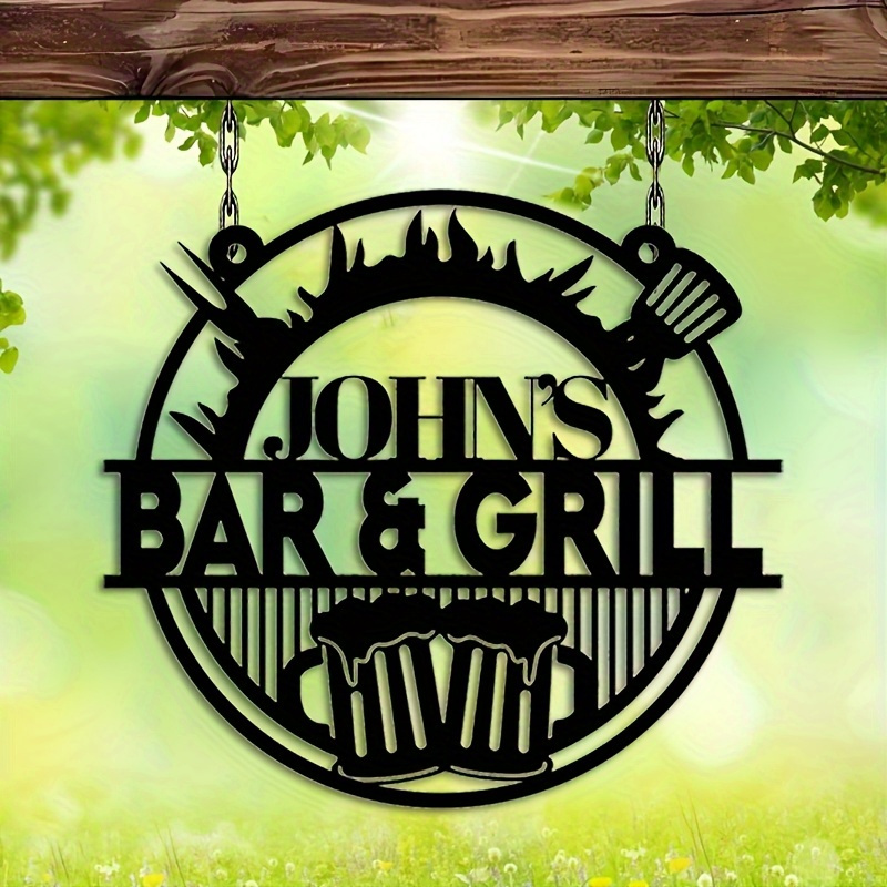Customizable Wrought Iron Sign - Industrial Laser Marker review and price