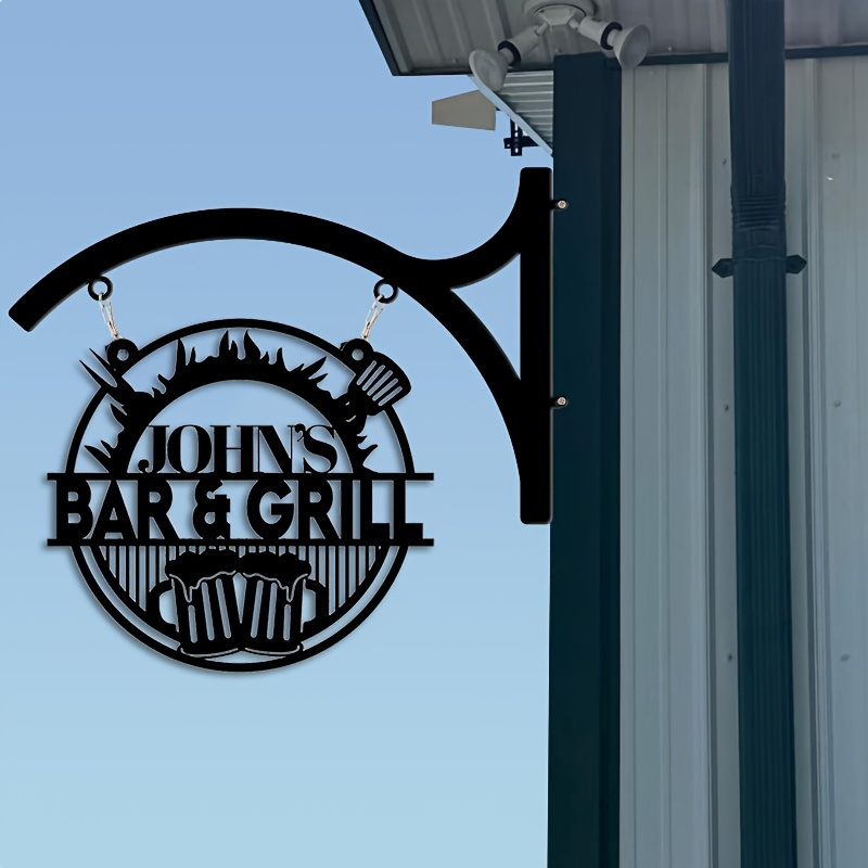 Customizable Wrought Iron Sign - Industrial Laser Marker review and price