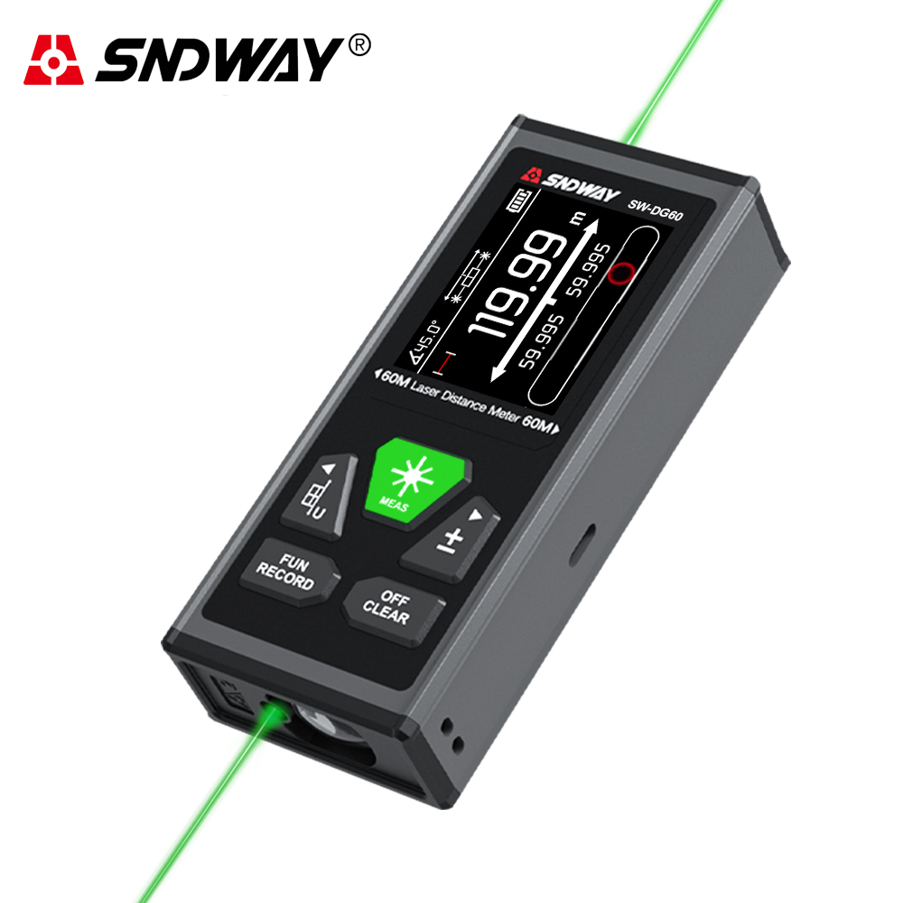 SNDWAY Dual Laser Distance Met - Industrial Laser Tape Measure review and price