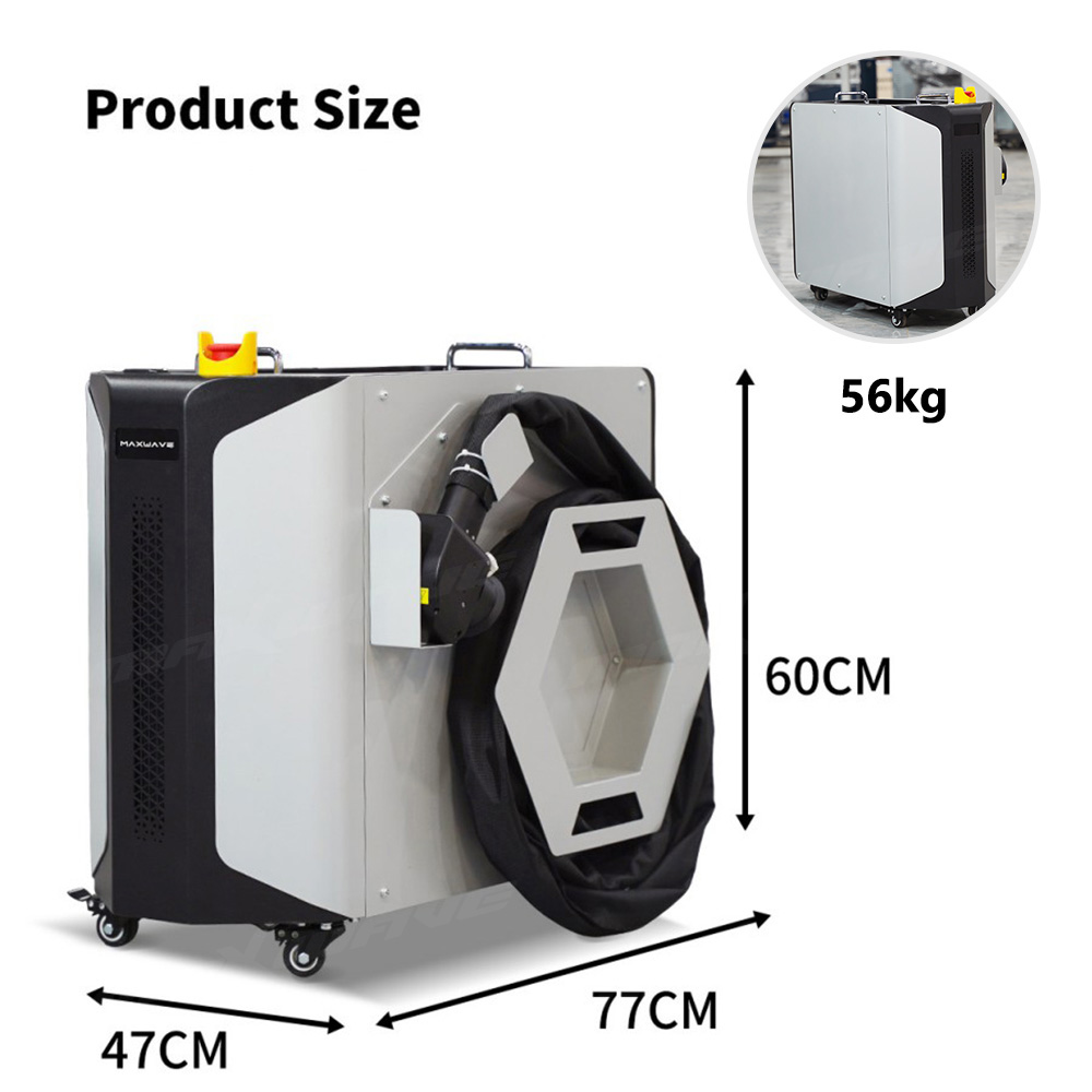 Maxwave 300W Laser Cleaner Por - Industrial Laser Cleaning Equipment review and price