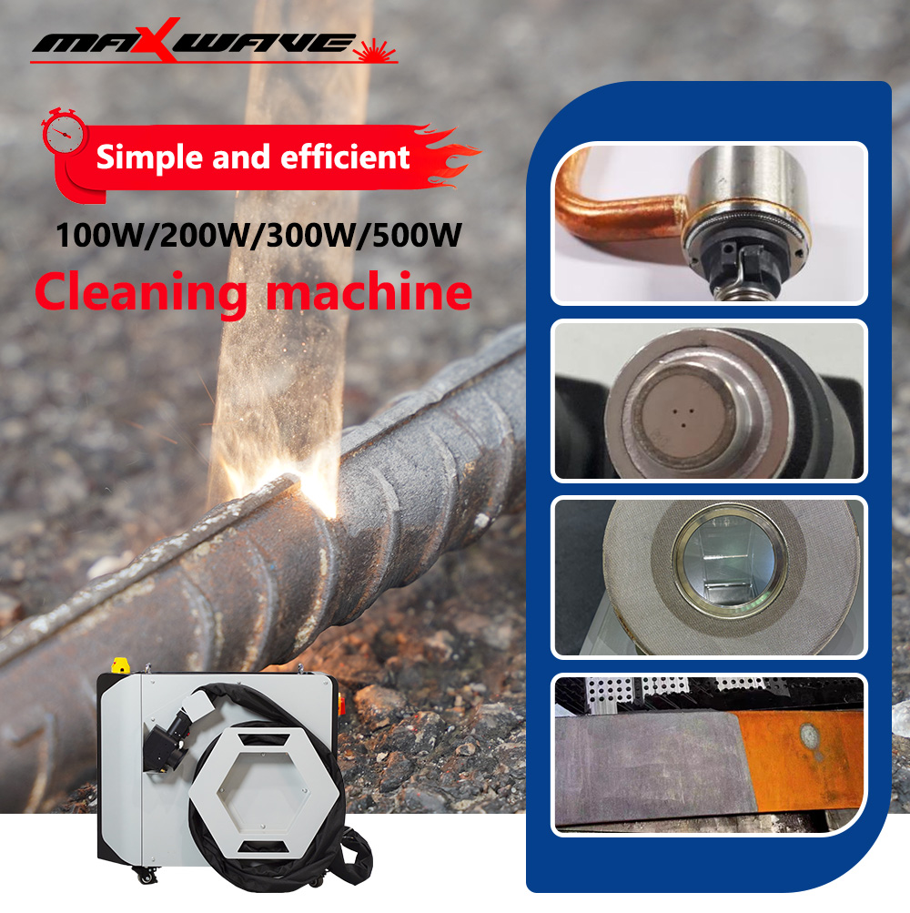 Maxwave 300W Laser Cleaner Por - Industrial Laser Cleaning Equipment review and price