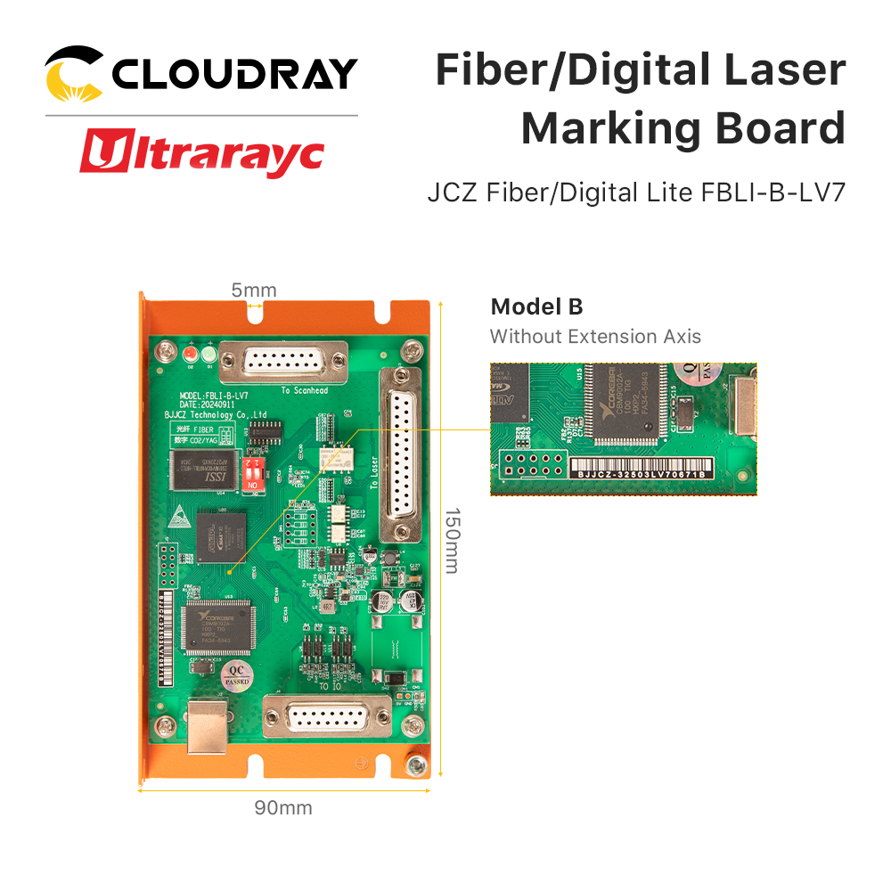 Laser Marking Board JCZ LV7 La - Marking Card Ezcad review and price