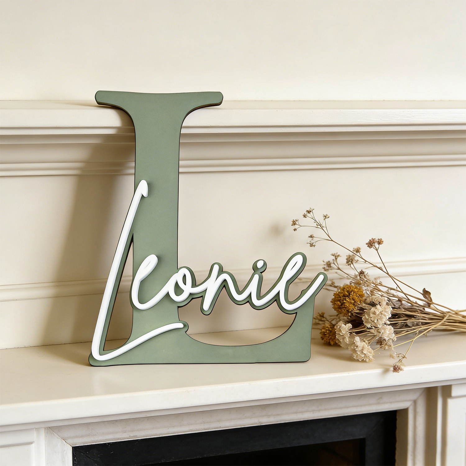 1pc Double-layer Wooden Name D - Industrial Laser Marker review and price