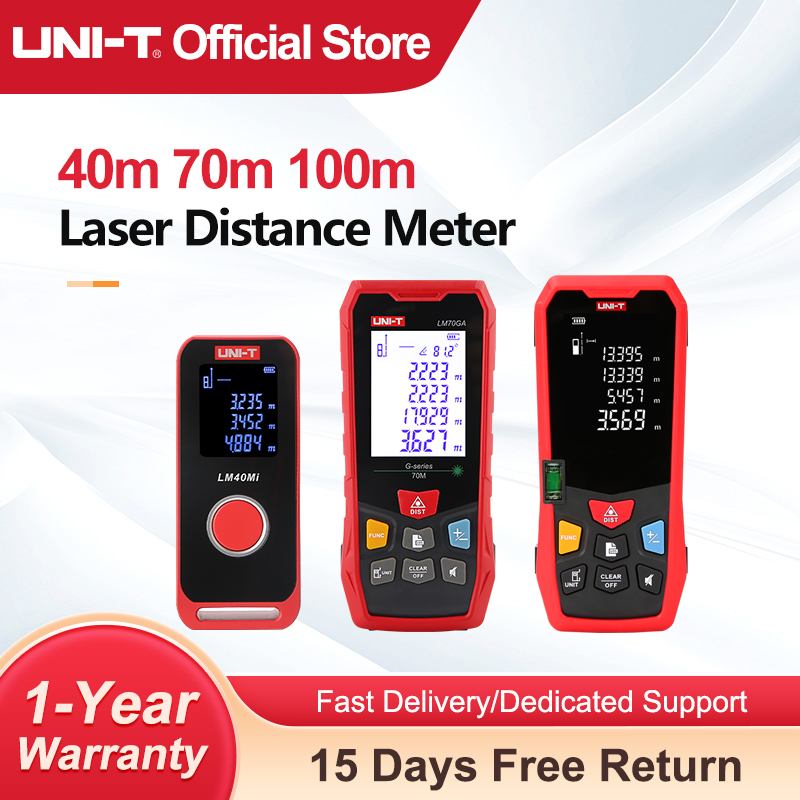 UNI-T Laser Rangefinder 40m 60 - Industrial Laser Tape Measure review and price