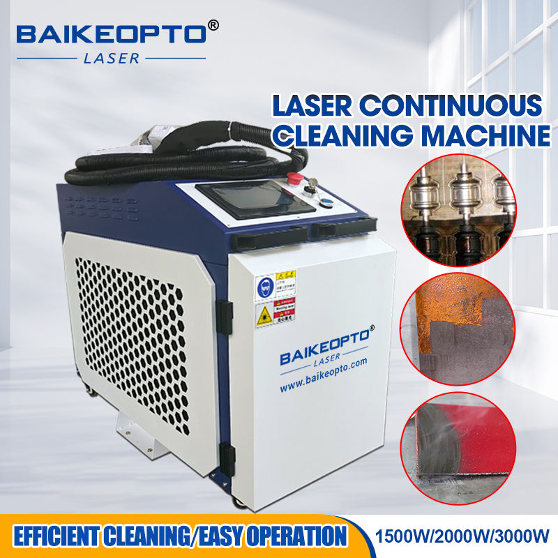 Continuous Fiber Laser Cleanin - Industrial Laser Cleaning Equipment review and price