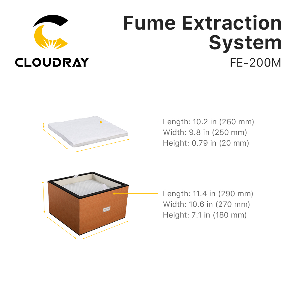 Cloudray Fume Extraction Syste - Industrial Laser Cutting Machine review and price